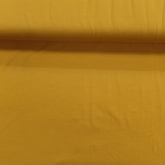 Uni Baumwolljersey Ocker